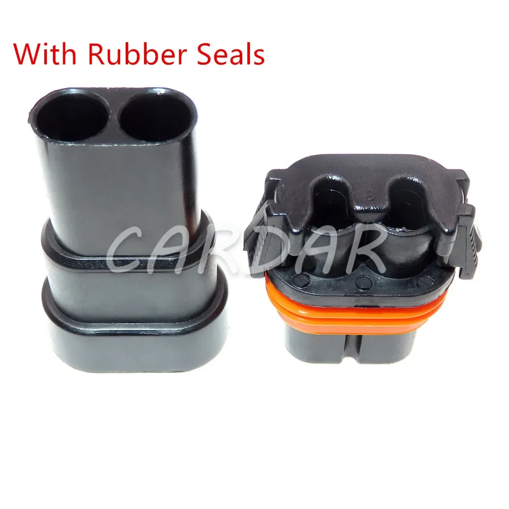 1 Set 2 Pin 12059181 DJ9005 9005 Headlight HID Wire Socket AC Assembly Square Light Fog Lamp Connector For Cars Auto Toyota - Detail 1
