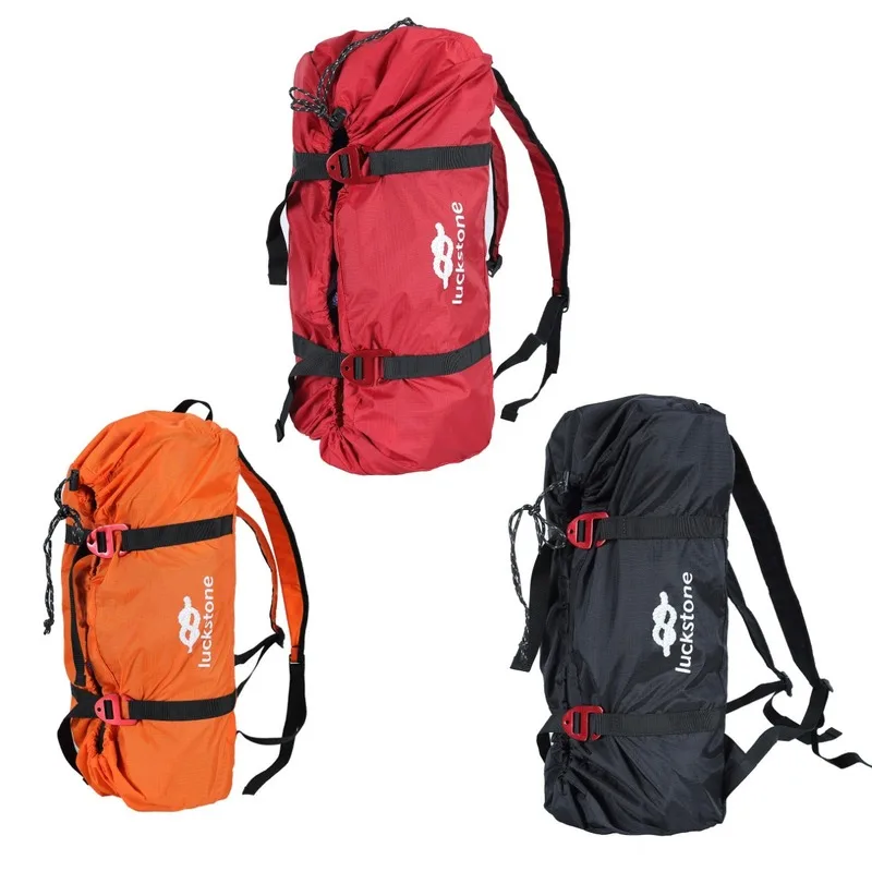 Hot Mountaineering Outdoor Rock Climbing Rope Bag Climbing Gear Bag Backpack Storage Bag With Shoulder Straps