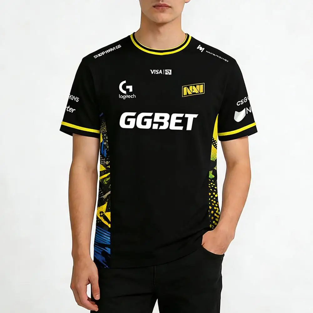 NAVI Esports Club 26 Jerseys CS2 Major Game Breathable Quick-Drying T shirts Customizable Men's Women Short-Sleeve Tee Fan Gift