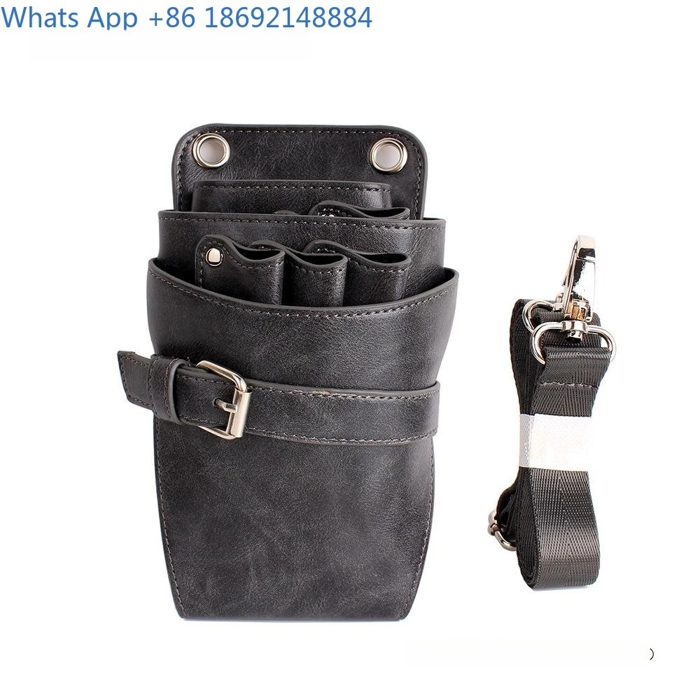 Scissors Bag Tool Pouch for Hair Stylist and Pet Groomer Crossbody Apron