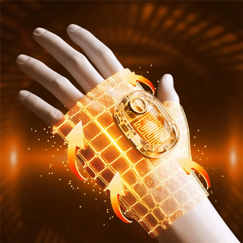 

A64T-1 пара перчаток с подогревом, грелки для рук, зимние перчатки с длинными пальцами для женщин, теплые (черные)