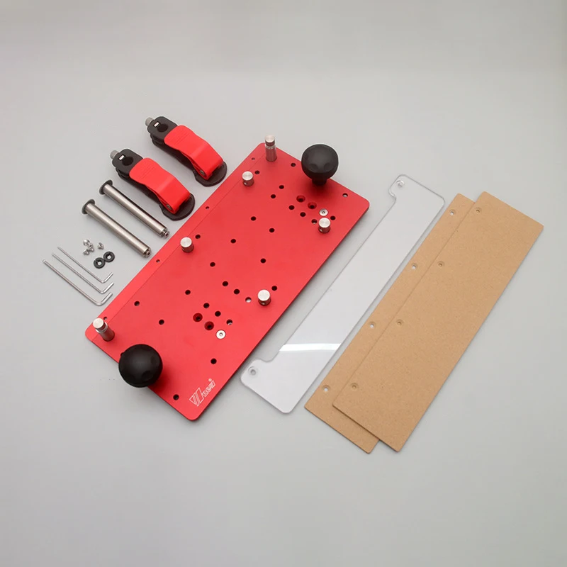 Inverted Wood Router Electric Trimming Engraving Machine Safety Push Block Plate Push Fence for Router Table Right Angle Cutter