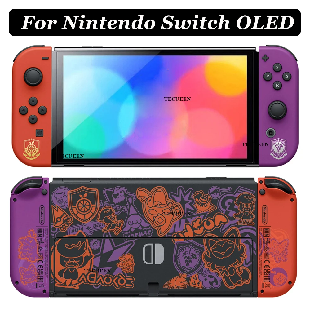 

Replacement Housing Shell for Nintendo Switch OLED Limited Edition Case Back Cover DIY Repair Parts