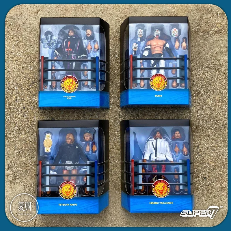 7-Pollici Super7 Giappone Wrestling Professionale Serie 2 Ultimate Action Figures Collezione Decoratoins Ornamenti Modello Giocattolo Regali