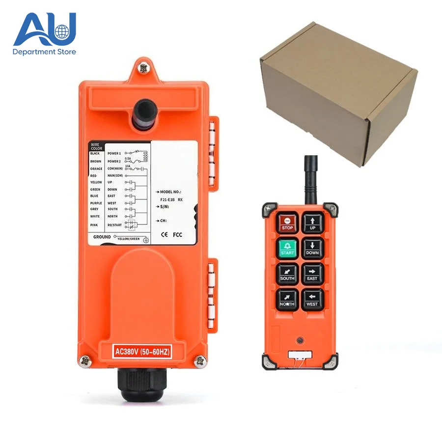 

Industrial wireless radio remote control electric hoist F21-E1B waterproof crane shock-proof function made of metal plastic