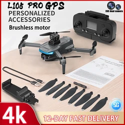 L105 PRO MAX Profesjonalny dron 4K z podwójną kamerą 360° °   Unikanie przeszkód Bezszczotkowy silnik GPS 5G WIFI FPV Quadcopter RC Drony L200