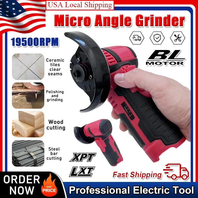 

Подходит для микроугловой шлифовальной машины Milwaukee, бесщеточная электрическая угловая шлифовальная машина для алмазной резки, беспроводной электроинструмент для батареи 12 В