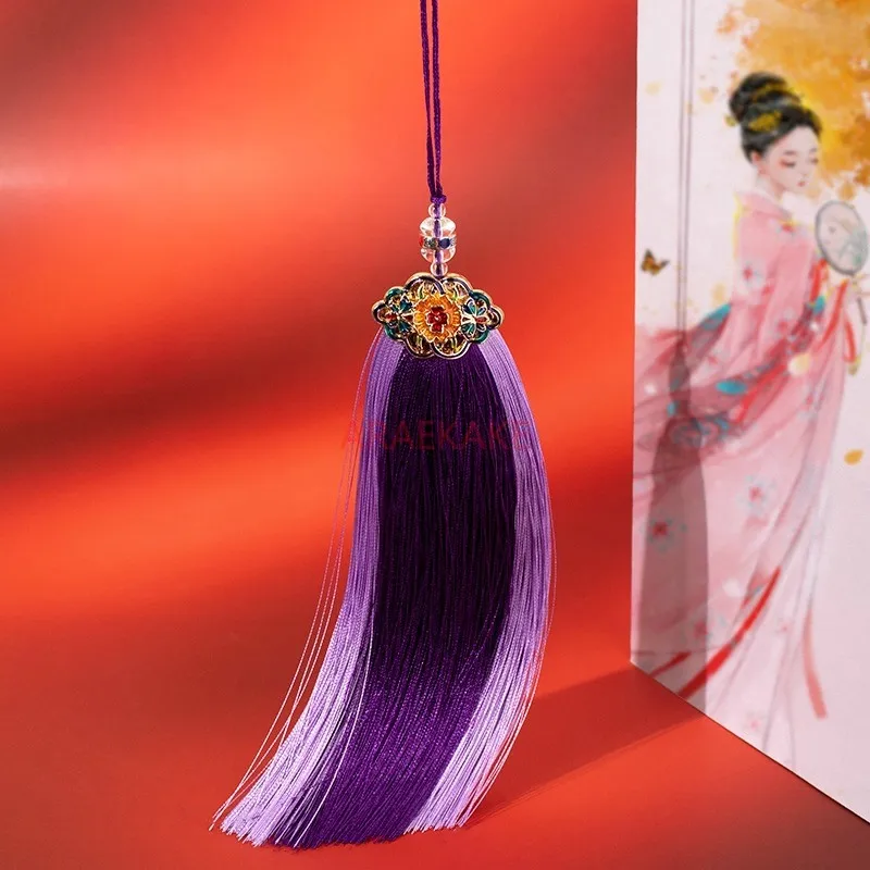 3PCS Butterfly Love Flower Chinese Style, Car Hanging Tassel Jewelry Pendant Fan Pendant Bag Hanging Spike Waist Pendant