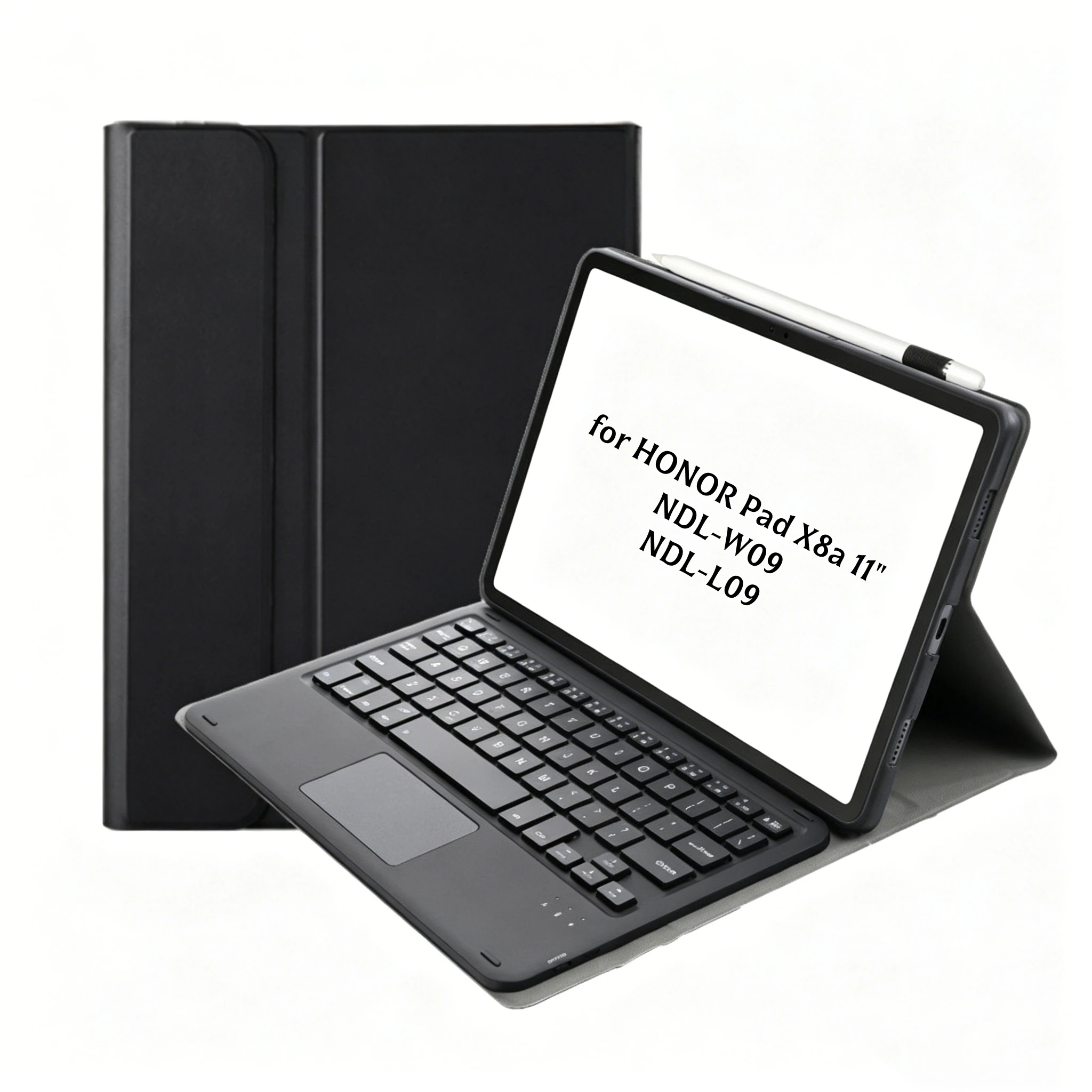 

For for HONOR Pad X8a 11" 2024 Keyboard Case Mouse Bluetooth Wireless Spanish Portuguese Korean Keyboard Stand Magnetic Funda