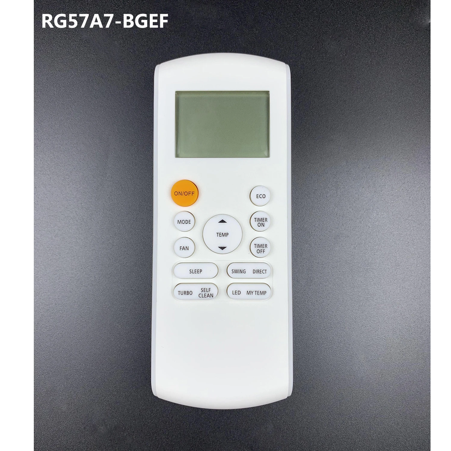 New RG57A7/BGEF RG57B1/BGE Replace Remote Control for Midea Air Conditioner RG57D/BGE RG57E1/BGEU1 RG57H3/BGEFU1 RG57A6/BGEFU1