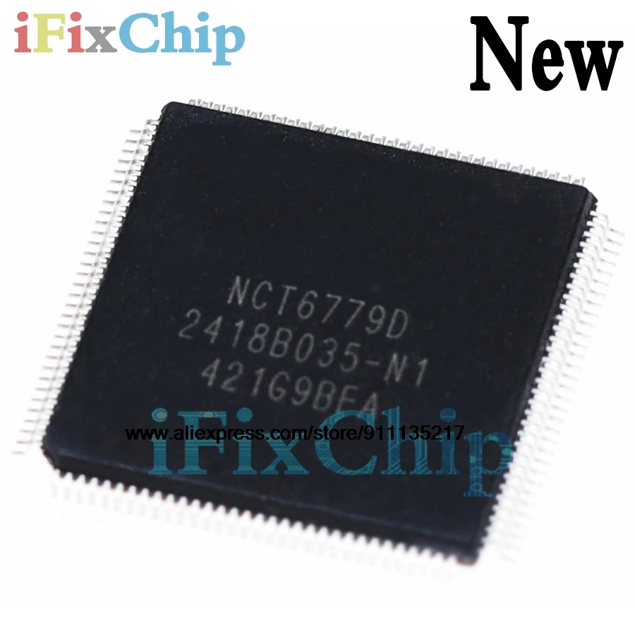 (1-2piece)100% New NCT6779D QFP-128 Chipset