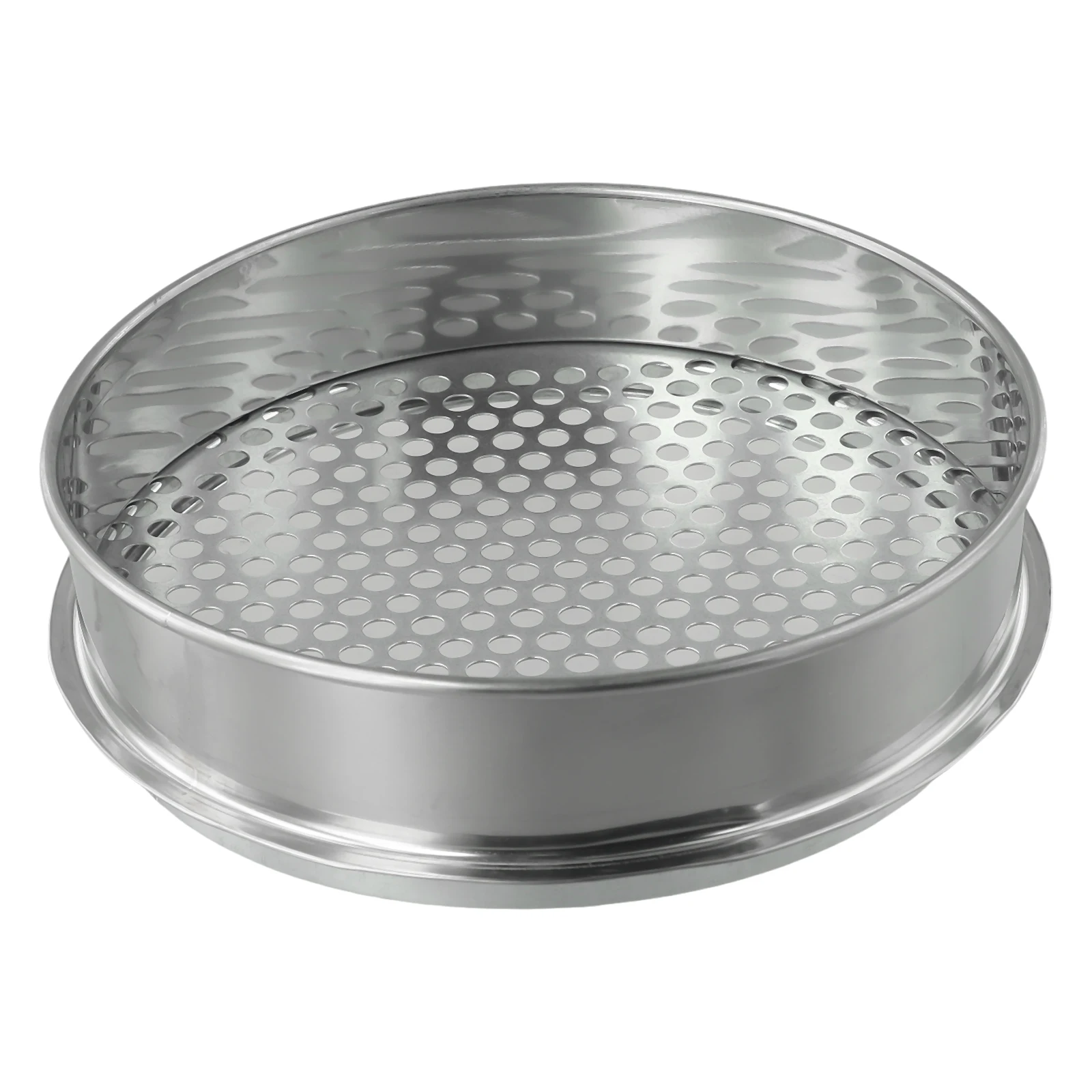 Gardening Soil Sieve Riddle with Metal Mesh and Hole Size Options 6mm 7mm 12mm for Separation of Soil and Compost