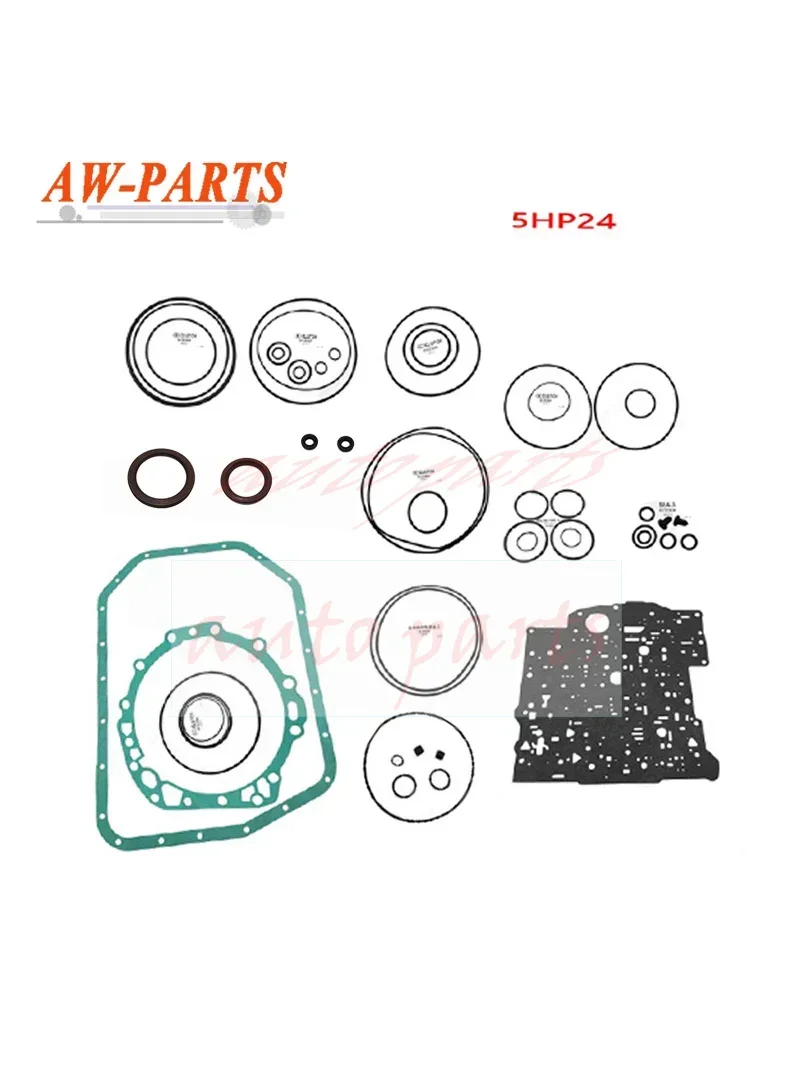 1set Automatic Transmission Overhaul Kit 5HP24 Seal Rings Gasket Pack For BMW ZF5HP24 Gearbox Rebuild Kit Auto Parts K132900A