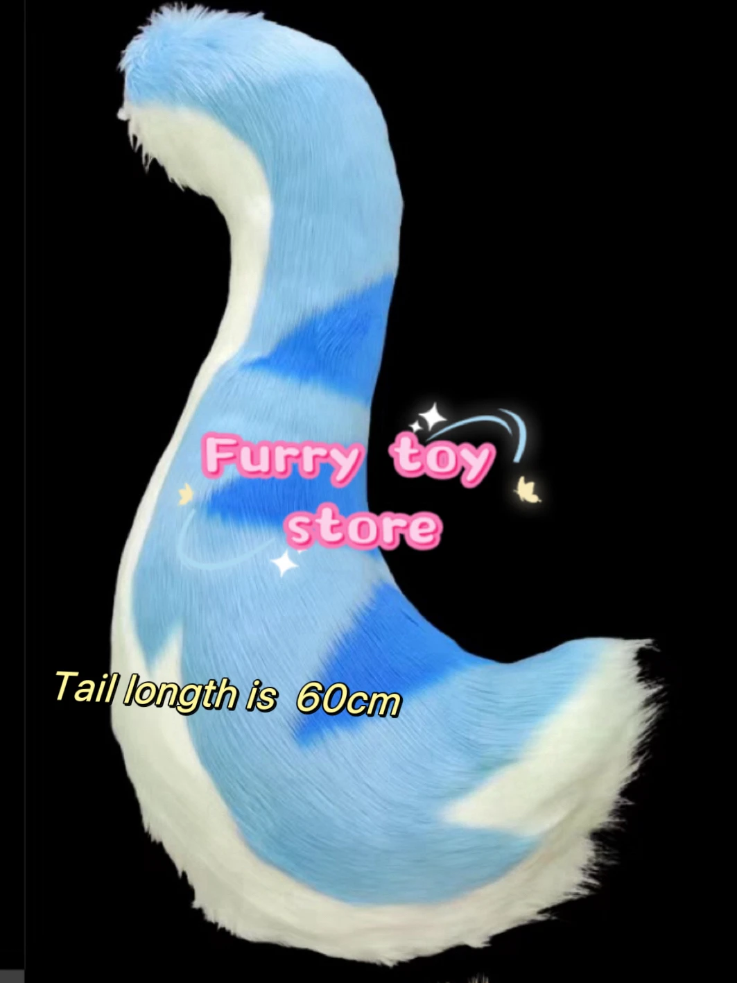 Furry Tail Fursuit Kigurumi Animal  Cute Cosplay Costume Furry Suit Accessories Deer Hare Sheeptail Cartoon
