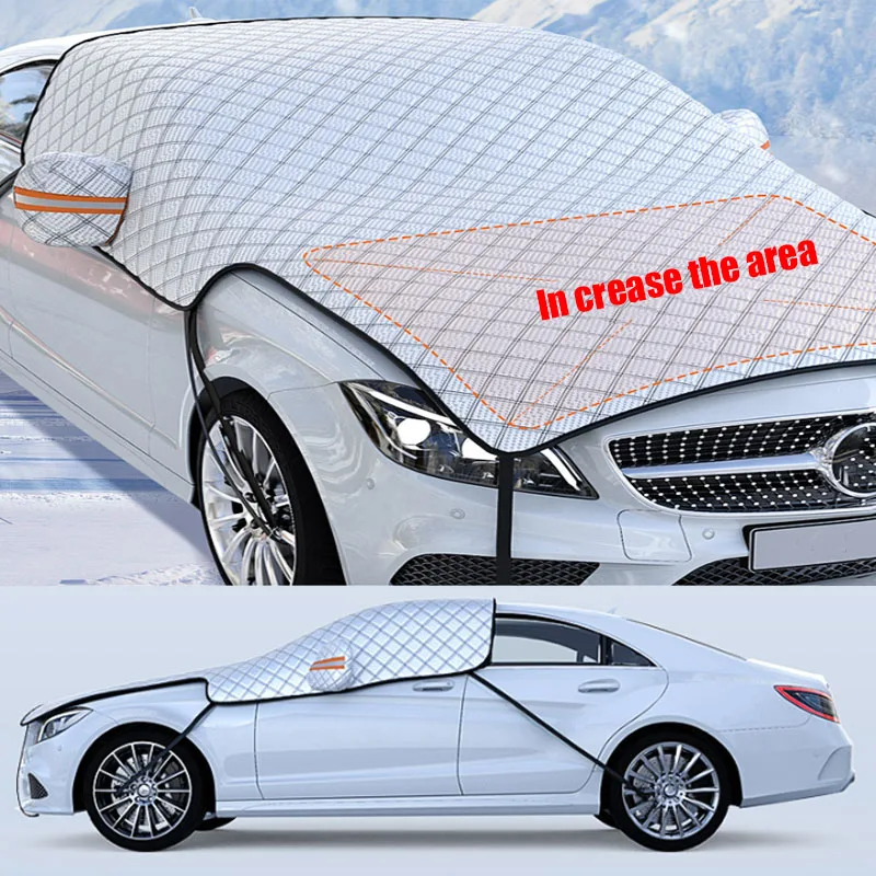 

Car Front Windshield Sunshade Anti-exposure Heat Insulation Anti-snow Anti-icing Cover Front Parasol Window Car Cover