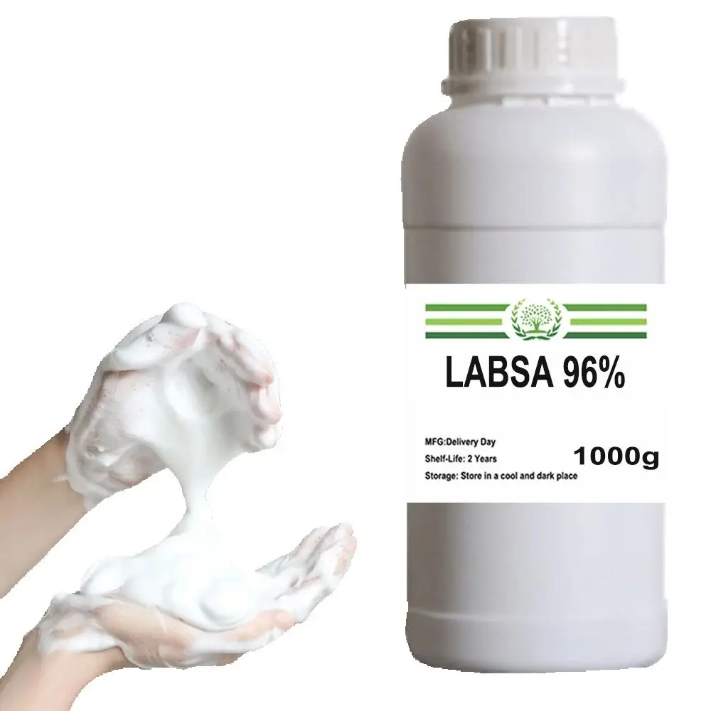 化粧品原料-ドデシルベンゼンスルホン酸-日用品洗剤-ラボサ-洗浄、発泡、増粘用