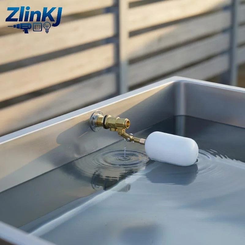 Corrosion Resistant Tank Float Valve Water Filling System Water Efficient Pressure Control for Outdoor Garden Irrigation
