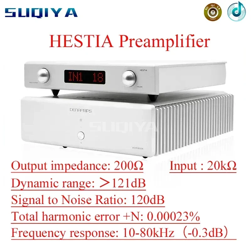 

SUQIYA-HESTIA12th or HADES12th Pure Class A Preamplifier True Balance Full Discrete Circuit with Remote Control