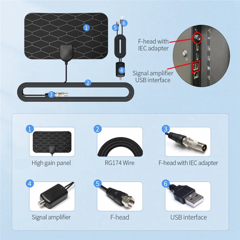 -A01R Hdtv Antenna … - image