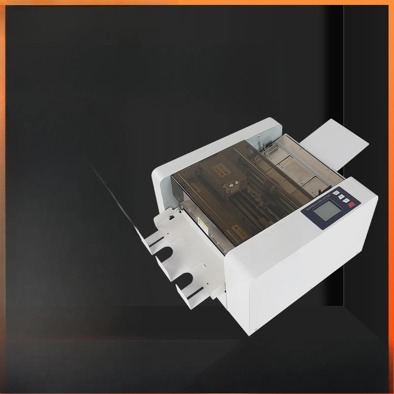 

Automatic business card cutting machine LCD touch screen card tag cutting machine