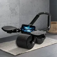 AB Roller Wheel Automatic Rebound Abdominal Muscle Training Push-up Abdominal Roll Elbow Flat Plate Home Fitness Exercise