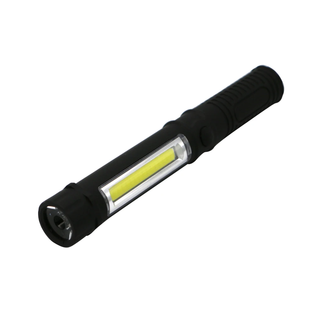 Cob Led Work Light Mini Repair Flashlight Pen Style Magnetic Base 49G Compact For Camping Fishing Biking Climbing