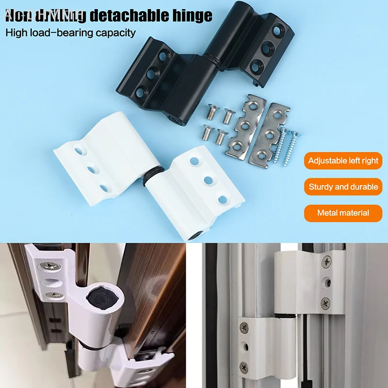 1/2Sets High-quality Insulated Broken Bridge Folding Hinge Aluminum Alloy Door And Window Hinge Furniture Hardware Accessories