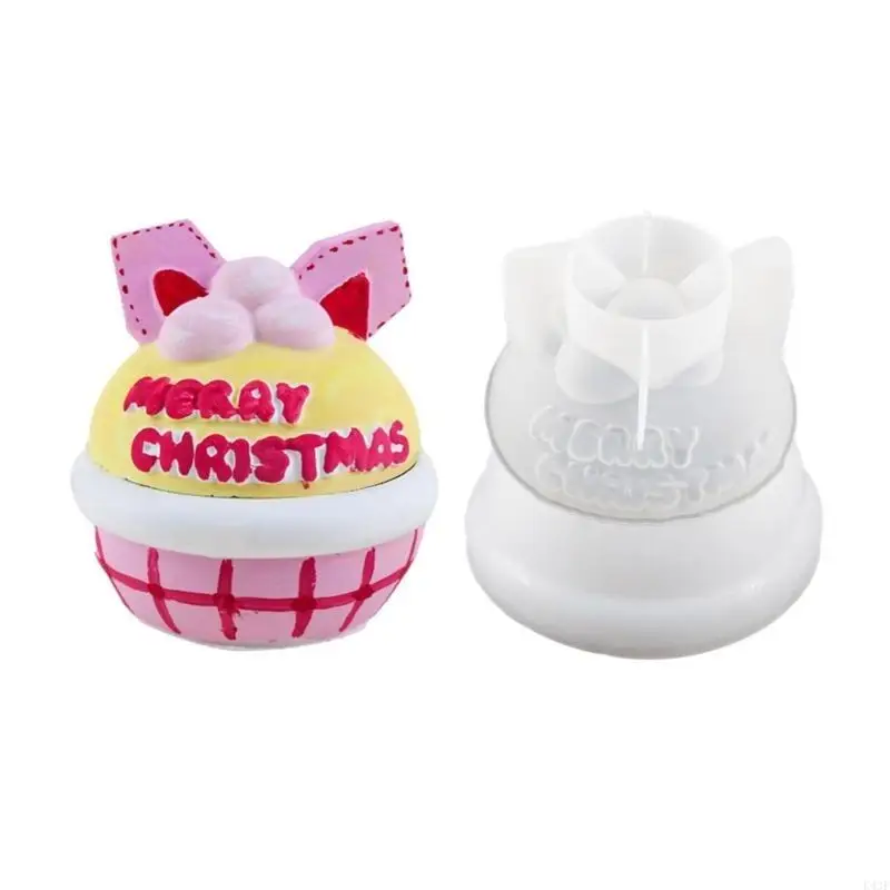 

K43F Silicone Mold Storage Box Mould Fruit Tray Mold DIY Epoxy Resin Molds Jewelry Holder Casting Tool Christmas Decor