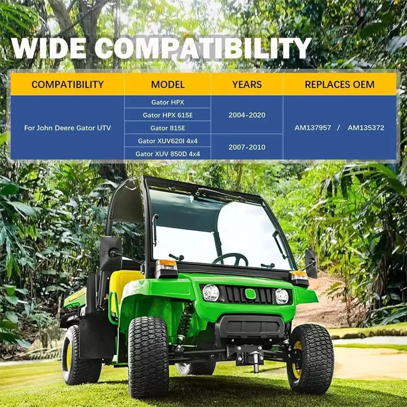 ANX Vorderer Linker oder Rechter Stoßdämpfer für John Deere Gator UTV AM137957 AM135372 für HPX, HPX 615E, 815E, XUV620I, XUV850D – Detail 5
