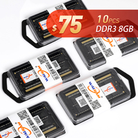 10PCS WALRAM DDR3 8GB 4GB laptop Ram 1333 1600 1866MHZ PC3 10600 12800 1.5V  Memoria Ram ddr3L1.35V Laptop Memory For Intel AMD