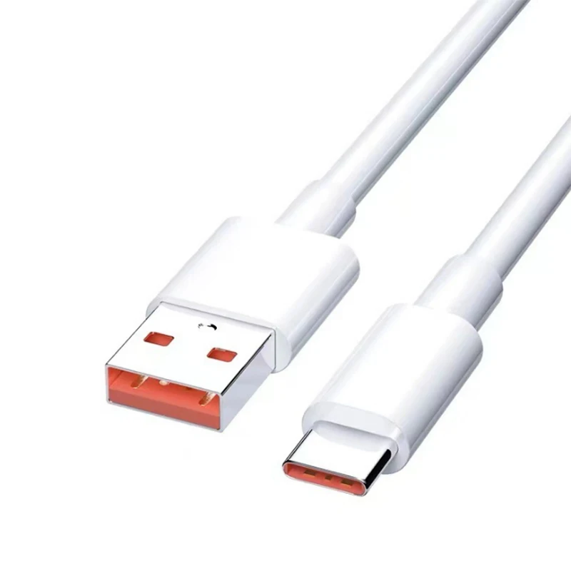 Kabel USB typu C kabel do szybkiego ładowania 6A do Samsung S21 S20 Huawei P40 P30 Xiaomi 12 5A superszybka ładowarka przewód do transmisji danych