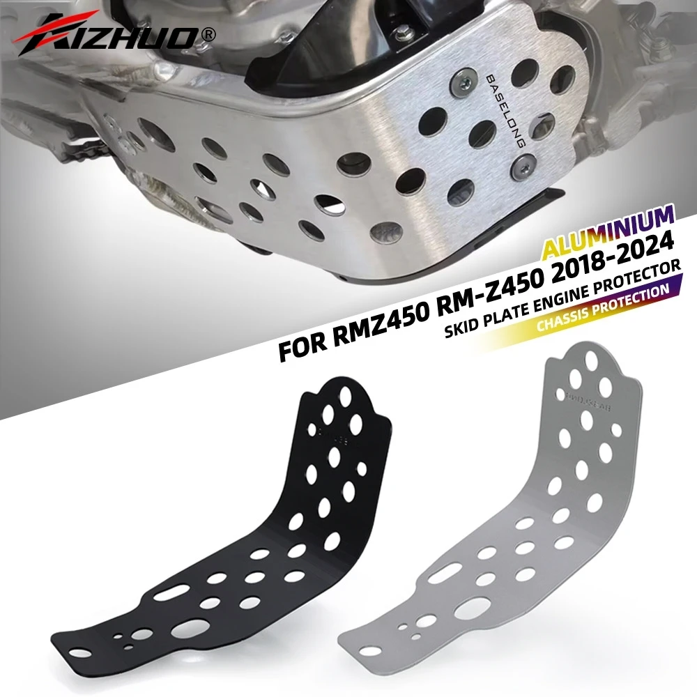 

Skid Plate Bash Cover Engine Guard RMZ 450 Engine Chassis Protector For Suzuki RMZ450 RM-Z450 2018 2019 2020 2021 2022 2023 2024