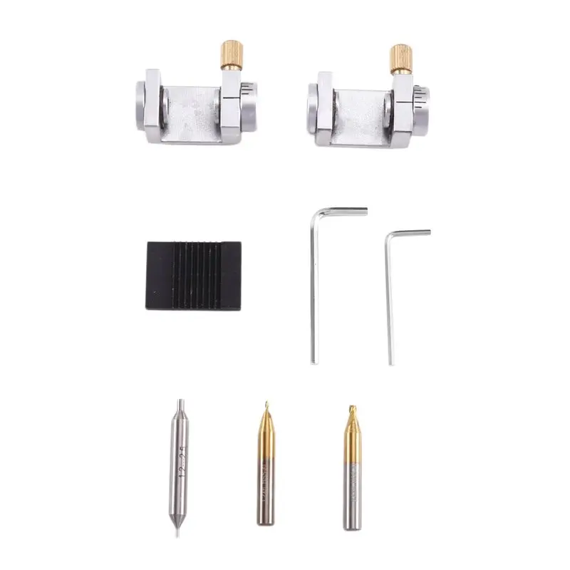 A25F-Tibbe Key Machine Fixture For Ford For Mondeo Jaguar Car Locksmith Key Clamp Blank Car Key Parts