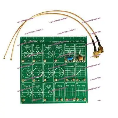 RF Demo Kit NanoVNA-F RF Test Board HAM Filter, Attenuator, Vector Mesh Test