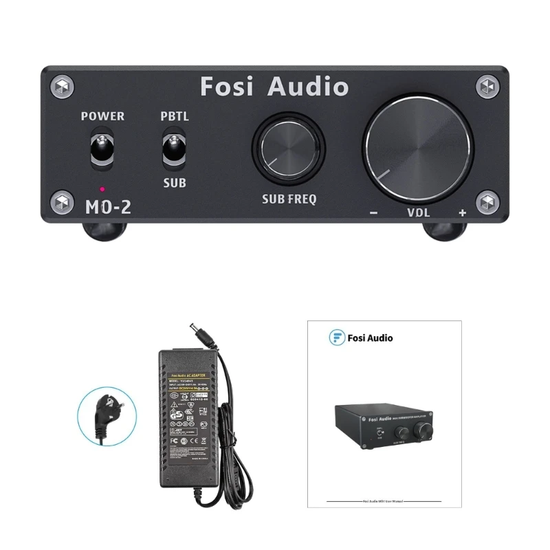 M02 مضخم الصوت 100 واط، التردد الكامل والتردد المنخفض للتحويل مكبر كهربائي فئة D مع محول