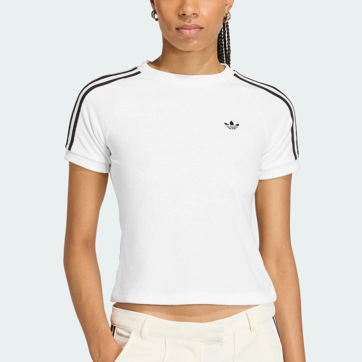 adidas-genuine-clover-women's-daily-short-casual-fashion-t-shirt-kd1411