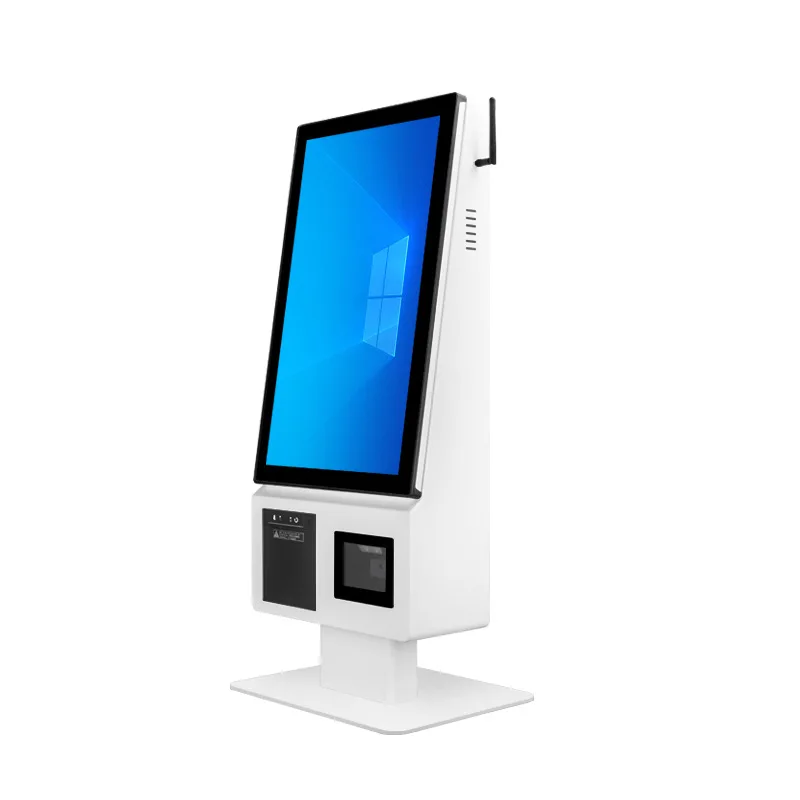 Junrong Z828 215-Inch Self-Service Cash Register Retail Convenience Store Supermarket POS All-in-One Receipt White/Black Windows