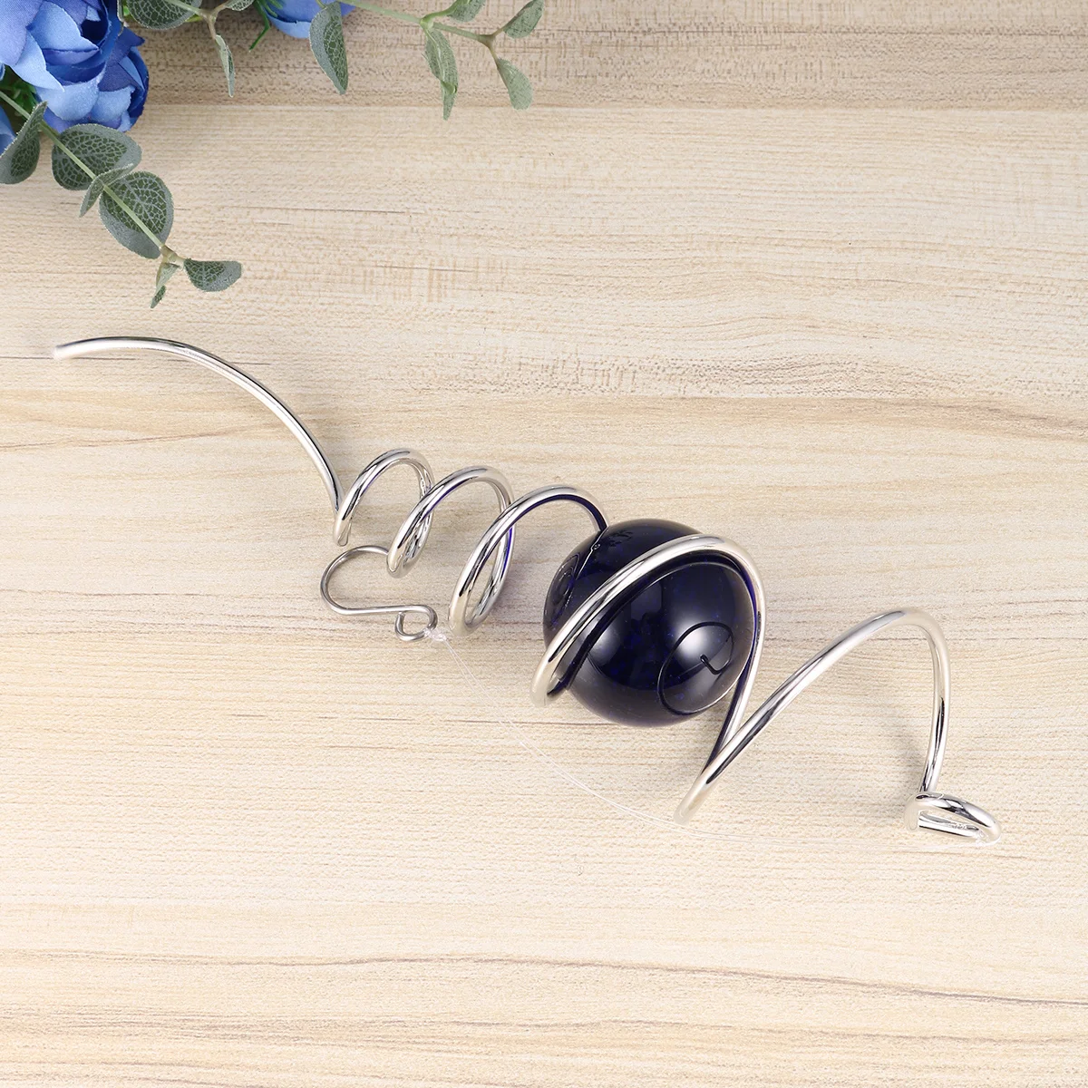 

1Pcs Vision Wind Hanging Crystal Ball Pendant Outdoor Tornado Tail Decoration Durable Chic Garden Ornament Gift Choice