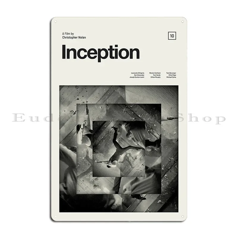 Inception Metal Plaque Party Wall Pub Painting Wall Decor Print Tin Sign Poster