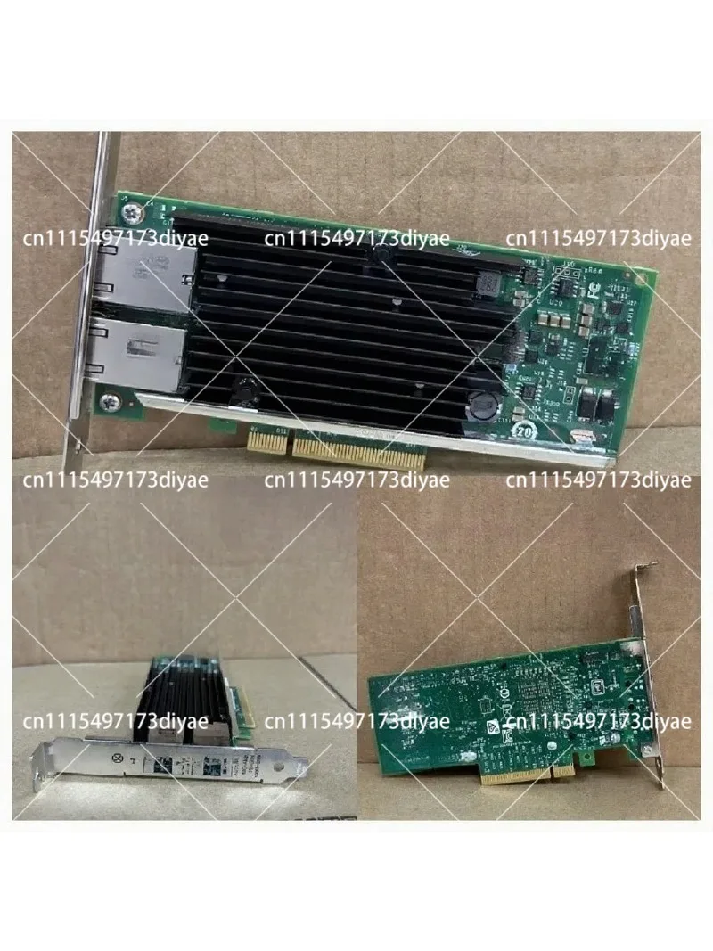 Dual-port 10 Gigabit Desktop Network Interface Card, Four-port Gigabit I350-T4 Electrical Port PCIe Network Adapter