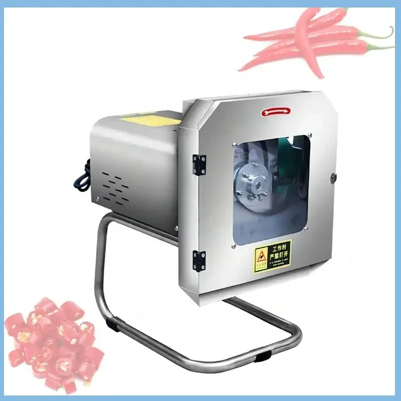 Small Automatic Vegetable Cutting Machine, Mushroom, Lotus Root, Chili, And Green Vegetable Shredder