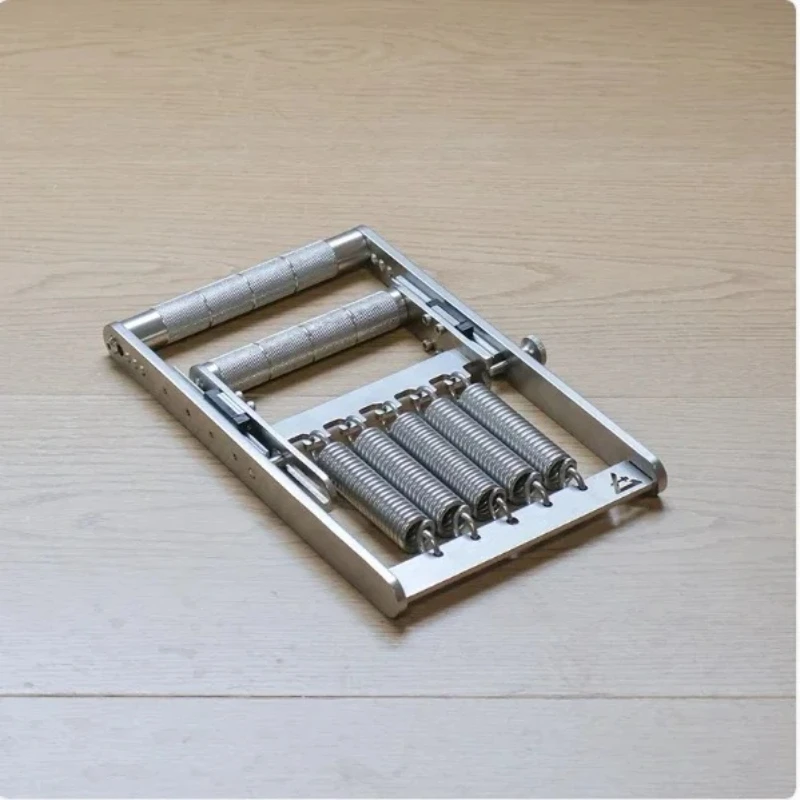

Stainless steel spring grip strength tester for men's professional hand training, adjustable grip strength meter