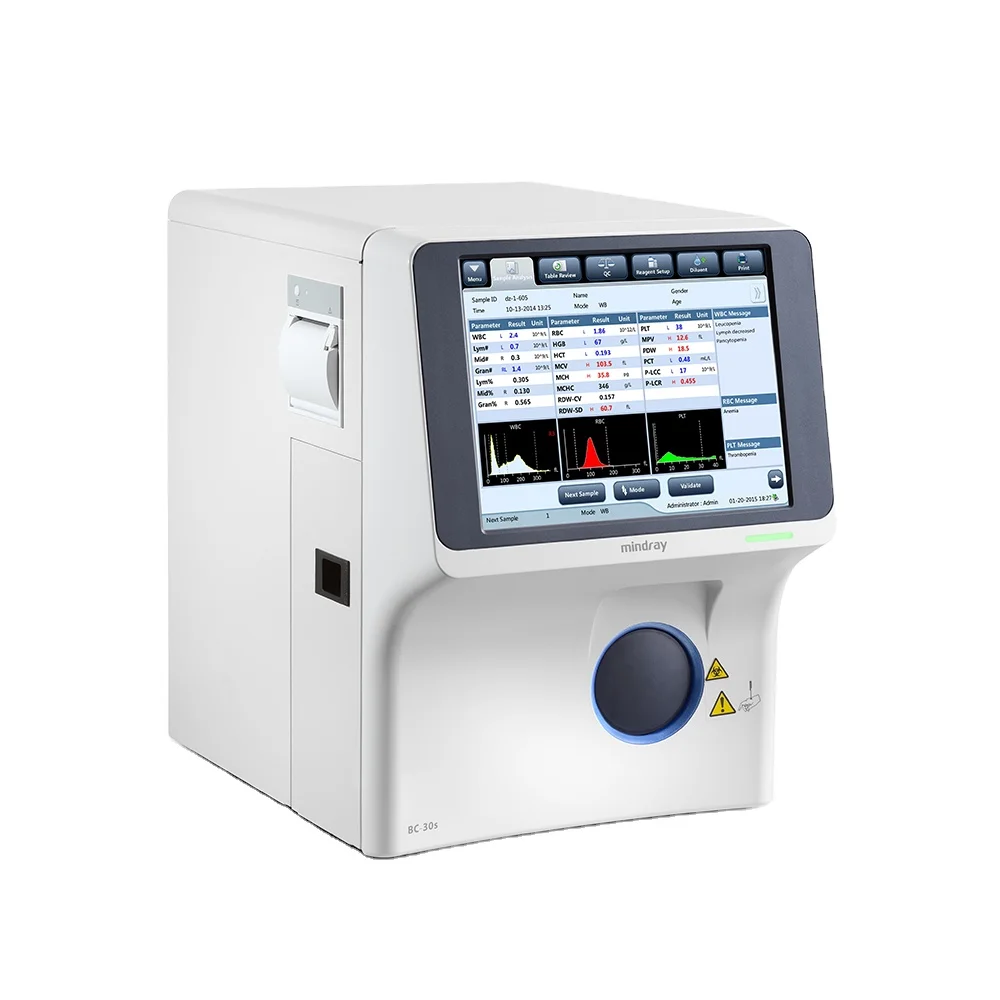 

Mindray BC-30s Auto Analyzer CBC 3-DIFF