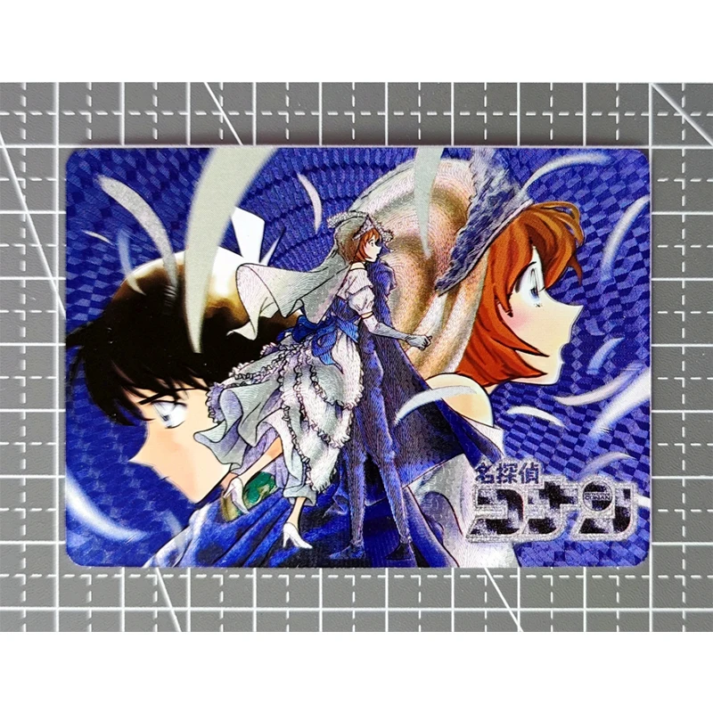 1 Stks/set Detective Conan Conan Edogawa Haibara Ai Diy Zelfgemaakte Flash Card Kerst Verjaardagscadeau Spel Speelgoed Verzamelkaart