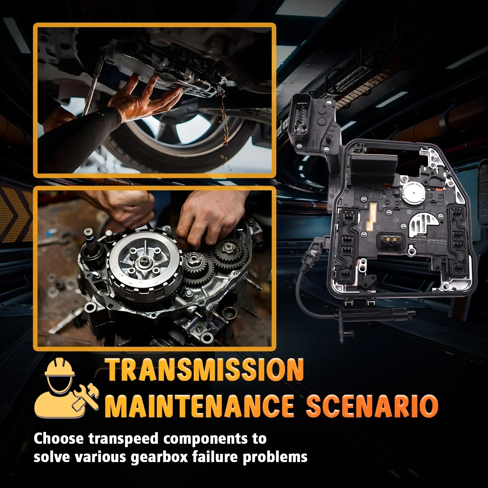 TRANSPEED Romania 0AM DQ200 TCU TCM Transmission Control Unit 0AM927769D DSG 7 OAM Fr Audi A1 A3 Q3 Skoda VW Golf Jeta Seat Polo