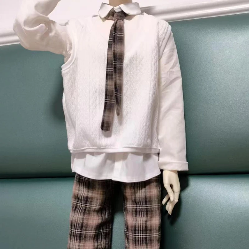 1/6 1/4 1/5 1/3 Doll's Clothes Suit Uniform JK Set for 30/36/45/60/62/65/68/70/72/75cm Bjd Doll Toys Doll Accessories, No Doll