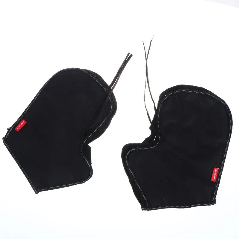 1Pair Oxford Fabric Motorcycle Handlebar Covers Breathable Mesh Sun Shield Waterproof Summer Riding Muffs Scooter Bike Drive Gea