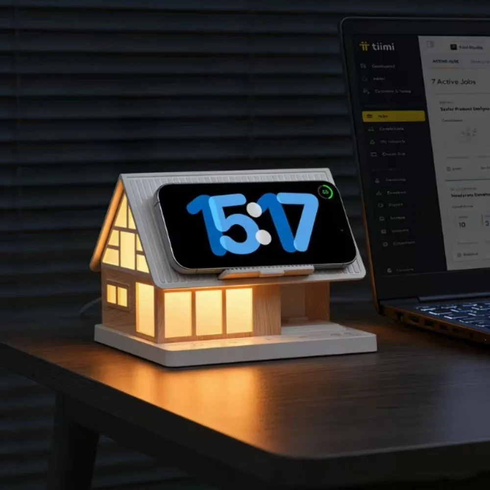 new-house-shape-night-light-wireless-charging-desktop-bedside-lamp-3-level-timer-mobile-phone-holder-sleep-light-children-room