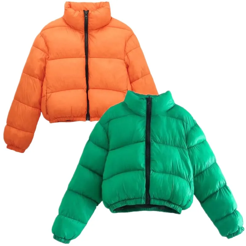 

Новые зимние женские ort een, хлопковый Jaet Bread Sle High Street Faion, 2 цвета, блогеры, любимые застежки-молния, Thiened