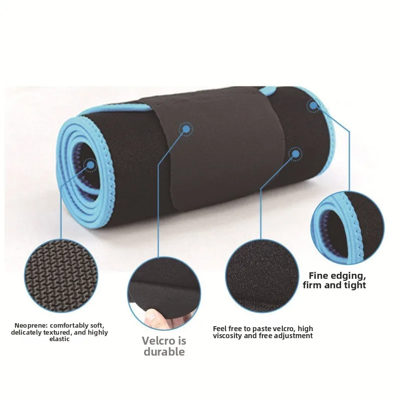 حار بيع اللياقة البدنية حرق الدهون الخصر حماية العرق التعريفي حزام الخصر ضغط ملون حزام ممارسة البطن